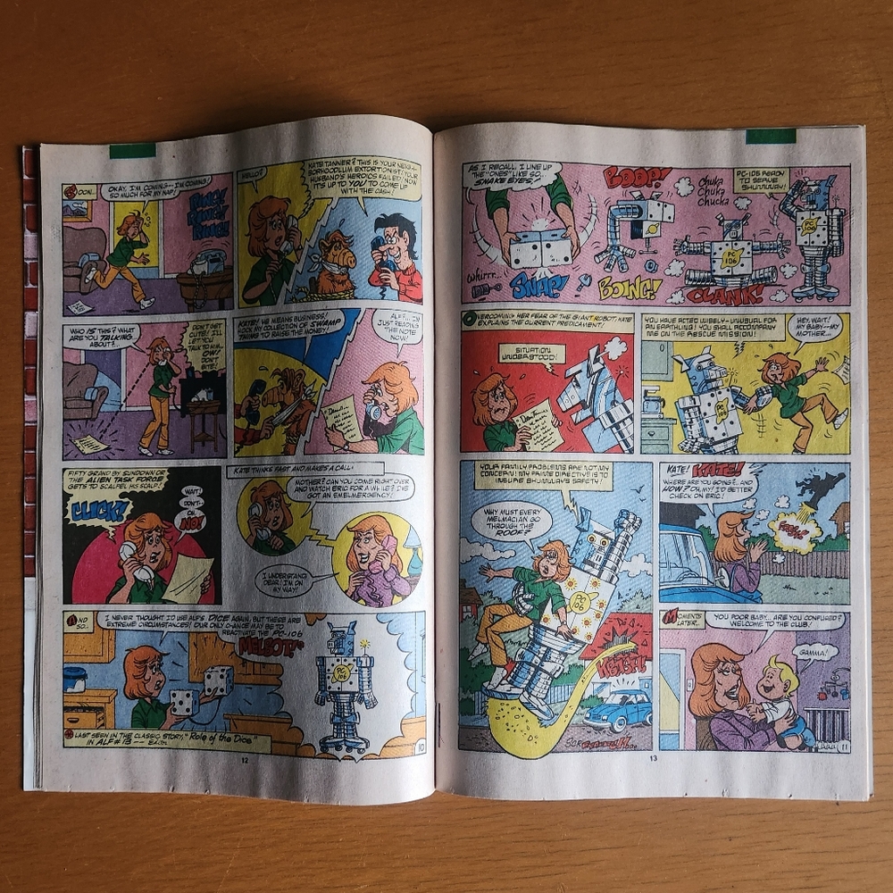 ALF #6, #25 - Marvel Comic Books (Lot of 2) - Picture 14 of 15